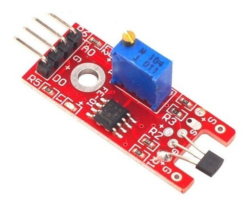 Sensor De Efecto Hall Arduino Ky-024 Magnético 