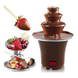 Cascada Fuente De Chocolate Fondue Tres Niveles