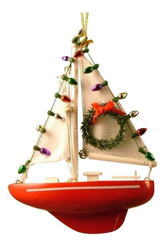 Cape Shore Vela Nutica De Velero Para Navidad, Adorno Navide