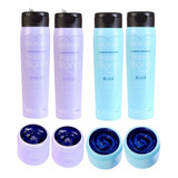 Kit X8 Unid. Shampoo Y Mascara Bekim Matizador Violeta +azul