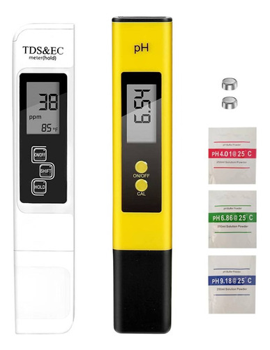 Medidor Ph Digital Probador Tds Ec Temperatura Liquido Agua