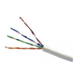 Cable Utp Cat 5e Blanco Uso Interior 305m Iso9001 Cctv Y Red