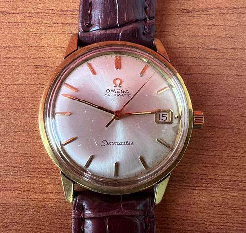 Precioso Antiguo Reloj Omega Seamaster Automático Años 60