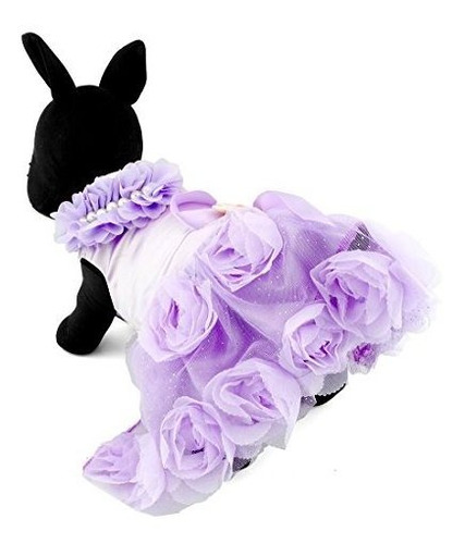 Ropa Gato - Zunea Princess Pet Dog Puppy Cat Wedding Costume