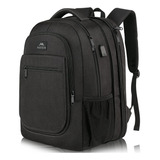 Mochila De Viaje Matein 1364, Mochila Para Laptop De 15.6 Pulgadas, 36.8l Expandible Grande Capacidad, Mejor Mochila Para Escolar, Impermeable Y Antirrobo