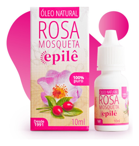 Óleo Corporal Rosa Mosqueta 10ml Epilê 