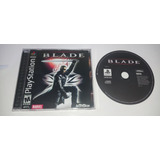 Blade Playstation Patch Midia Prata!