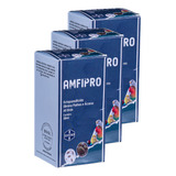 Kit 3 Unidades - Amfipro - Piolhos E Ácaros - 30ml