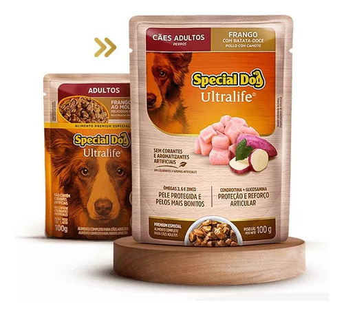 Sachê Special Dog Ultralife Adulto Frango 100g