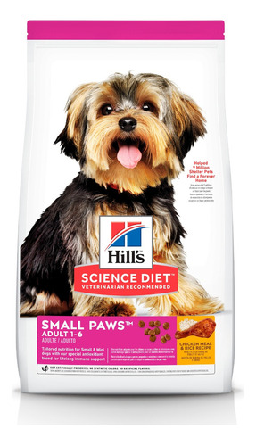 Hill's Sd Small Paws, Comida Para Perro Adulto, 7 Kg