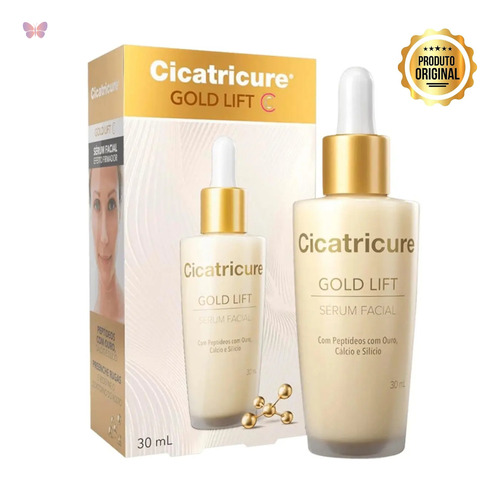 Cicatricure Gold Lift Serum Harmonização Facial Natural