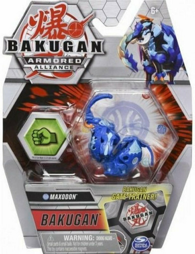 Bakugan Armored Alliance S2 Figura Maxodon Azul Core Ball
