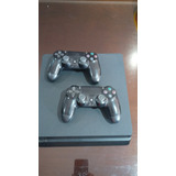 Ps4 Slim + Colección Fifa 20-21-22-23 + 2 Controles