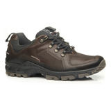 Zapatillas Trekking Cuero Hombres 150353-01 Pegada Oficial 