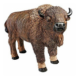 Diseño Toscano Eu534482 Estatua Del Bufalo Americano, Mult