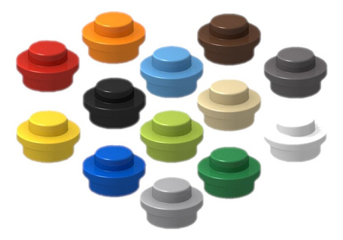 Lote 100 Bloques P/ Armar Multicolor Compatible Lego Nuevo