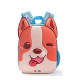 Mochila Jardin Termoformada Hello Kawaii Benja 12 Skora Color Celeste