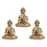 Adornos Decorativos Con Minifigura De Buda, Tamaño Pequeño,