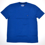 Camiseta Tommy Hilfiger Cuello Redondo 100% Orig Azul Cielo