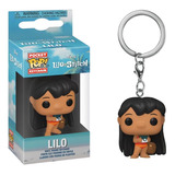 Llavero Lilo / Lilo Y Stitch - Incluye Caja Funko