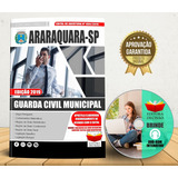Kit 02 Apostila Araraquara Sp 2019 - Guarda Municipal