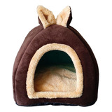 Cama Acogedora Para Mascotas Con Forma De Jaula De Conejo, N