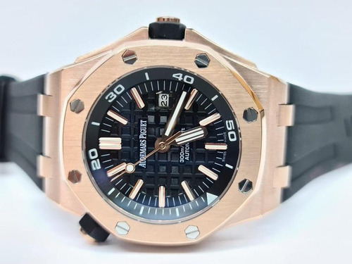 Reloj Diver Automático Ap Zafiro Rose Gold Zafiro