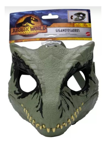Jurassic World Máscara De Dino Giganotosaurus Mattel Gwm56