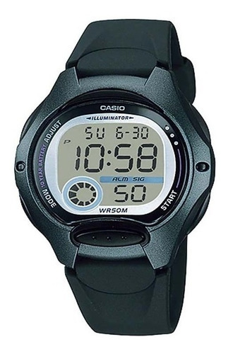 Reloj Casio Lw-200 Colores Surtidos/relojesymas Color De La Correa Negro 1b