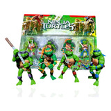 Blister X4 Tortugas Ninjas 