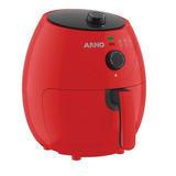 Fritadeira Sem Óleo Arno Airfry Easy Fry Com 3,2 Litros Hot Air E Cesto Removível Vermelha Ezfv