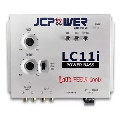 Restaurador de Bajos JC Power LC11i con Control Remoto Paramétrico | Meses sin interés