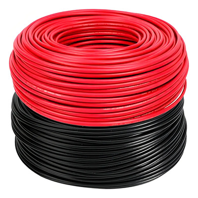 Kit 2 Cajas 100m Cable Rojo Y Negro Cal 12 Iusa | Envío gratis