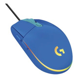 Mouse Gaming Logitech G203 Azul Lightsync Rgb 910-005792