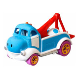 Hot Wheels Super Mario Light-blue Yoshi Kart Nintendo Mattel