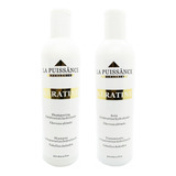 La Puissance Kit Keratina Shampoo Enjuague Antifrizz 3c
