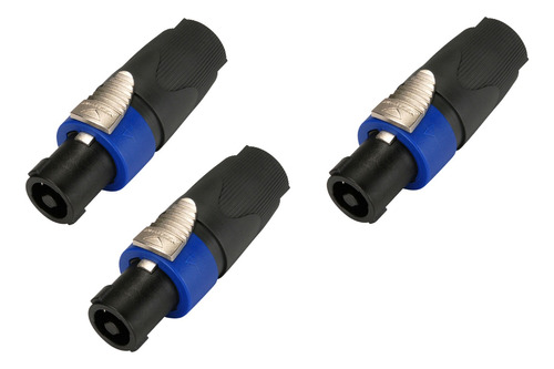 Neutrik® Nl4fx® 3 Conectores Hembra 4 Polos Nuevo Envio Mese