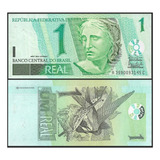 Grr-billete De Brasil 1 Real 2003 - Nido De Colibríes