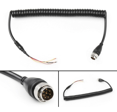 Cable Para Micrófono Icom Hm-180 Em-101 M710 M700 M700pro