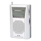 Radio Portátil Transistor Am Fm Bocina 5w Funciona Con Pila