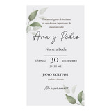 100 Invitaciones Casamiento Boda  Impresas