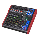 Interfaz Mezcladora De 8 Canales For Dj Mixing Console