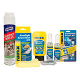 Kit Rain-x Restaurador De Parabrisas Y Faros Incluye Regalo