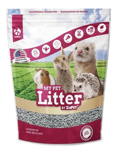 Sustrato De Papel Prensado My Pet Litter 10 Litros 