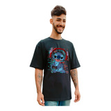 Camiseta Masculina Unissex   Desenho Lilo & Stitch Gamer