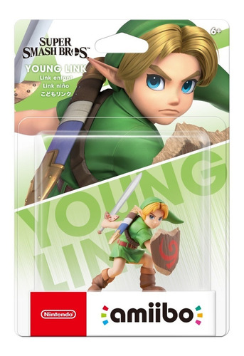 Amiibo Young Link Ultimate Smash Bros Super Legend Of Zelda
