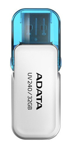 Unidad Flash Usb 2.0 Adata Auv240 De 32gb. Color Blanco.