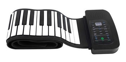 Piano Plegable Enrollable De Silicona Flexible Portátil De 8