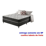 Cama Box Casal Conjugada Espuma 1,38 X 1,88  55cm Alt