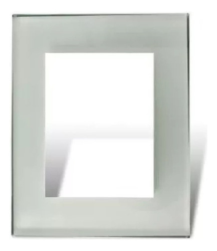 Tapa Vidrio Bauhaus Blanca Cambre*oferta E631* Color Blanco